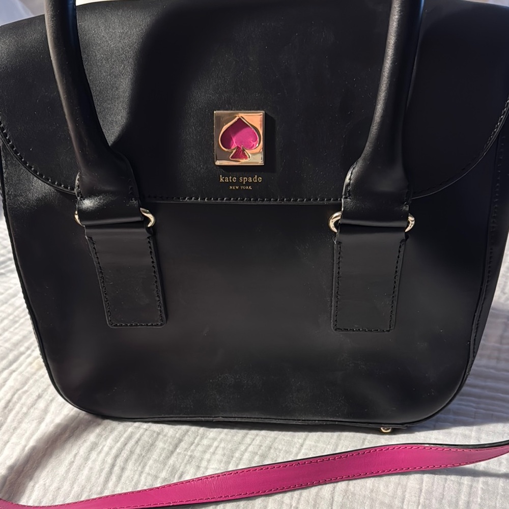 Kate Spade Black Leather Handbag